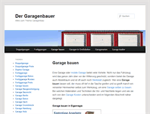 Tablet Screenshot of garage-bauen.info